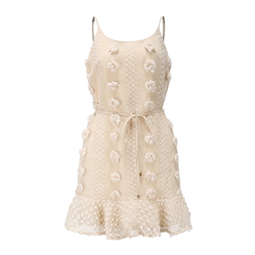 🍒NWT🍒 BOHO BABYDOLL MINI DRESS - Picture 2 of 9